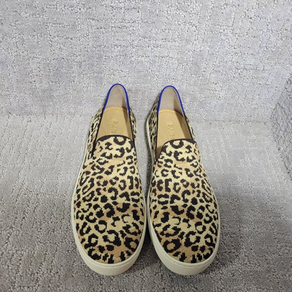 Rothy's The Sneaker Camo Cat Leopard Slip On Comfort Shoes Women's Size US 9, 12 - Picture 1 of 11